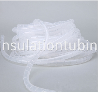 Transparent Color Insulation Wire Spiral Wrapping Bands